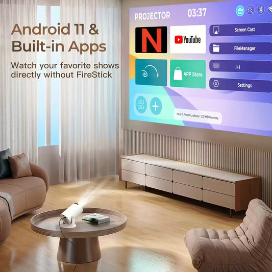 Cosylight draagbare mini projector.